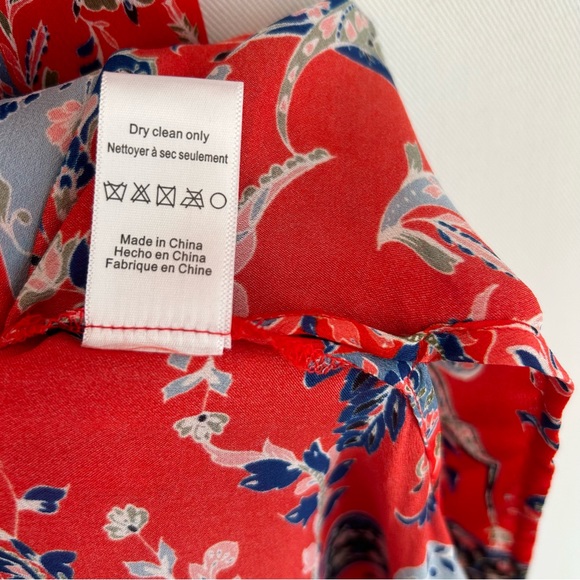 GREYLIN~ Sidney Paisley Wrap Maxi Dress in Medium - Picture 10 of 16